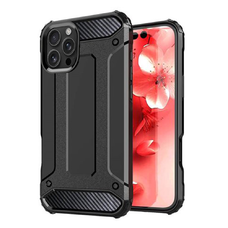  Techsuit - Hibrid páncél - iPhone 16 Pro - Fekete tok