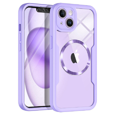  Techsuit - ColorVerse 360 MagSafe sorozat + Képernyővédő - iPhone 13 - Lila tok