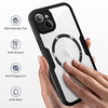  Techsuit - ColorVerse 360 MagSafe sorozat + Képernyővédő - iPhone 15 - Lila tok - 0. kép