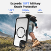 Techsuit - ColorVerse 360 MagSafe sorozat + Képernyővédő - iPhone 15 - Lila tok - 4. kép