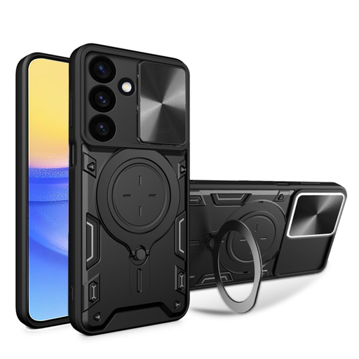 Techsuit - CamGuard Pro - Samsung Galaxy A16 4G / A16 5G - Fekete tok Techsuit - CamGuard Pro - Samsung Galaxy A16 4G / A16 5G - Fekete tok