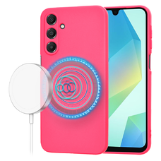  Techsuit - SoftFlex MagSafe - Samsung Galaxy A16 4G / A16 5G - Rózsaszínű tok