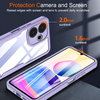  Techsuit - ColorVerse 360 sorozat + Képernyővédő - Samsung Galaxy A16 4G / A16 5G - Lila tok - 1. kép