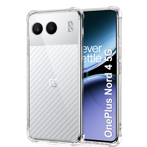 Techsuit - Ütésálló Átlátszó Szilikon - OnePlus Nord 4 - Átlátszó tok Techsuit - Ütésálló Átlátszó Szilikon - OnePlus Nord 4 - Átlátszó tok