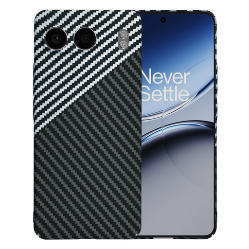  Techsuit - Karbonit Szálhéj - OnePlus Nord 4 - Lopakodó Szürke tok