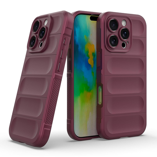 Techsuit - Mágikus Pajzs - iPhone 16 Pro Max - Bordeaux tok Techsuit - Mágikus Pajzs - iPhone 16 Pro Max - Bordeaux tok