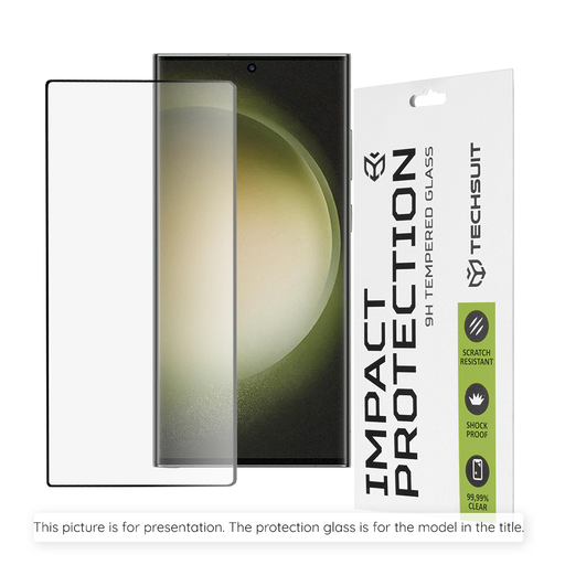 Techsuit - 111D Teljes Fedésű / Teljes Ragasztású Üveg - iPhone 16 Pro - Fekete üvegfólia Techsuit - 111D Teljes Fedésű / Teljes Ragasztású Üveg - iPhone 16 Pro - Fekete üvegfólia
