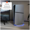  Fixált - Állvány (FIXPS5-ST-WH) - PS5 / PS5 Slim-hez, LED-del, csúszásmentes szőnyegekkel, USB-C - Fehér - 3. kép