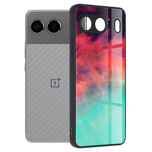  Techsuit - Glaze sorozat - OnePlus Nord 4 - Lángoló Óceán tok