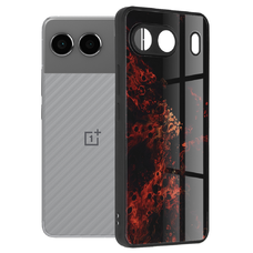  Techsuit - Glaze sorozat - OnePlus Nord 4 - Vörös köd tok