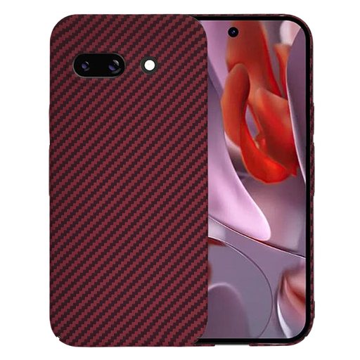 Techsuit - Carbonit Szálhéj - Google Pixel 9a - Piros tok Techsuit - Carbonit Szálhéj - Google Pixel 9a - Piros tok