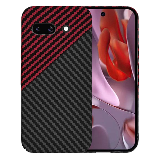 Techsuit - Karbonit Szálpáncél - Google Pixel 9a - Piros Vortex tok Techsuit - Karbonit Szálpáncél - Google Pixel 9a - Piros Vortex tok