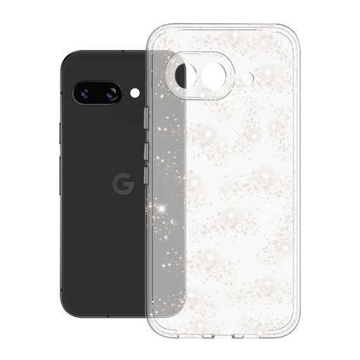 Techsuit - SparkleSkin Sorozat - Google Pixel 9a - Átlátszó tok Techsuit - SparkleSkin Sorozat - Google Pixel 9a - Átlátszó tok