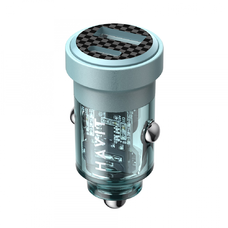  Havit - Autós töltő (CC2016) - Type-C, USB, PD30W, 3A - Kék