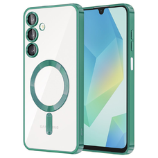  Techsuit - Luxus Kristály MagSafe - Samsung Galaxy A16 4G / A16 5G - Világoszöld tok