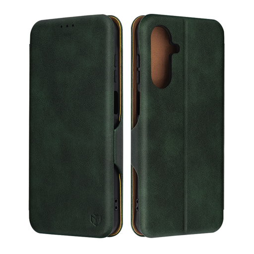 Techsuit - Biztonságos Pénztárca Plusz - Samsung Galaxy A26 5G - Zöld tok Techsuit - Biztonságos Pénztárca Plusz - Samsung Galaxy A26 5G - Zöld tok