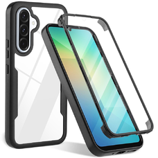  Techsuit - ColorVerse 360 Sorozat + Képernyővédő - Samsung Galaxy A26 5G - Fekete tok