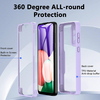  Techsuit - ColorVerse 360 Széria + Képernyővédő - Samsung Galaxy A26 5G - Lila tok - 3. kép