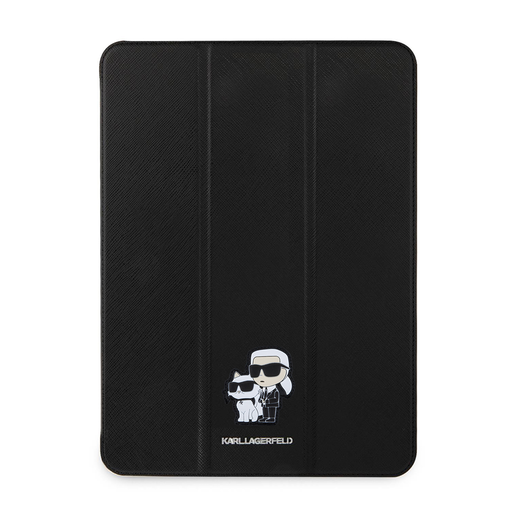 Karl Lagerfeld - Saffiano Mágneses Karl & Choupette (KLFC11RM24SAKCK) - iPad Air 11 (2024) - Fekete tok Karl Lagerfeld - Saffiano Mágneses Karl & Choupette (KLFC11RM24SAKCK) - iPad Air 11 (2024) - Fekete tok