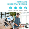  Techsuit - Vezeték nélküli töltőállomás 3in1 (T3) - Telefonhoz / AirPods-hoz / Galaxy Watch-hoz, 10W Type-C kábellel - Fekete - 4. kép