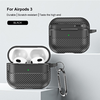  Techsuit - CarbonSzál - AirPods 3-hoz - Fekete tok - 0. kép