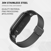  Techsuit - 15 mm-es óraszíj (W022) - Xiaomi Mi Band 8 / 8 NFC / 9 / 9 NFC - Ezüst - 1. kép