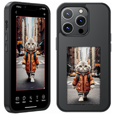  Techsuit - SmartScreen NFC - iPhone 13 Pro - Fekete tok