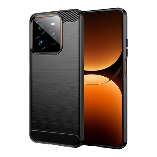 Techsuit - Karbonszilikon - Realme GT 7 Pro - Fekete tok Techsuit - Karbonszilikon - Realme GT 7 Pro - Fekete tok