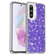  Techsuit - Csillogó glitter - Samsung Galaxy A36 5G / A56 5G - Lila tok