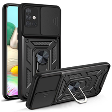  Techsuit - CamShield sorozat - Samsung Galaxy A71 4G - Fekete tok