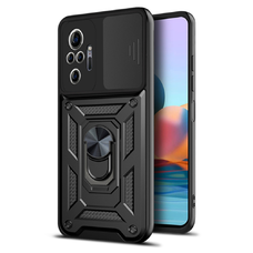  Techsuit - CamShield sorozat - Xiaomi Redmi Note 10 Pro / Note 10 Pro Max - Fekete tok