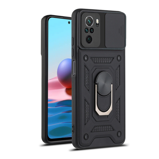 Techsuit - CamShield sorozat - Xiaomi Redmi Note 10 4G / Note 10S / Poco M5s - Fekete tok Techsuit - CamShield sorozat - Xiaomi Redmi Note 10 4G / Note 10S / Poco M5s - Fekete tok