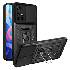  Techsuit - CamShield Sorozat - Xiaomi Redmi 10 2021 / Redmi 10 2022 - Fekete tok