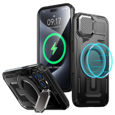  Techsuit - CamVault MagSafe - iPhone 15 Pro - Fekete tok