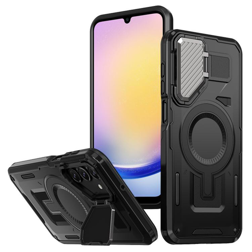  Techsuit - CamVault MagSafe - Samsung Galaxy A25 5G - Fekete tok