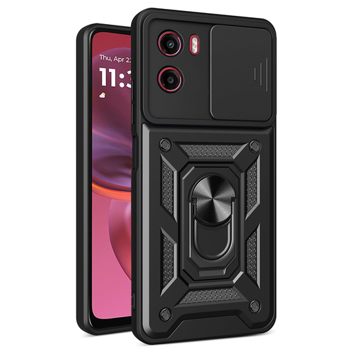 Techsuit - CamShield sorozat - Motorola Moto G05 / E15 - Fekete tok Techsuit - CamShield sorozat - Motorola Moto G05 / E15 - Fekete tok