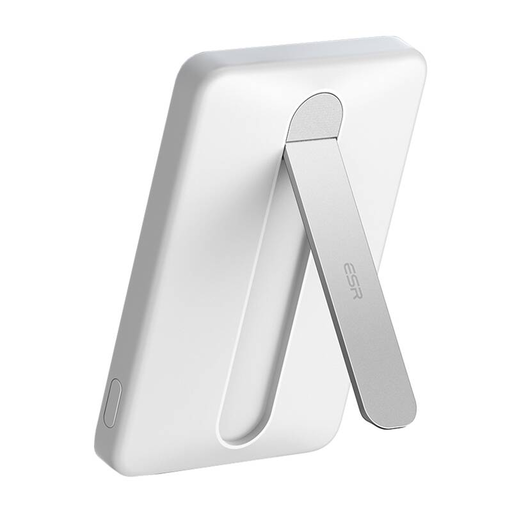 ESR Qi2 MagSlim Kickstand Powerbank 5000 mAh (fehér)