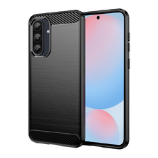 Techsuit - Karbónsilikón - Samsung Galaxy A56 5G - Čierne puzdro