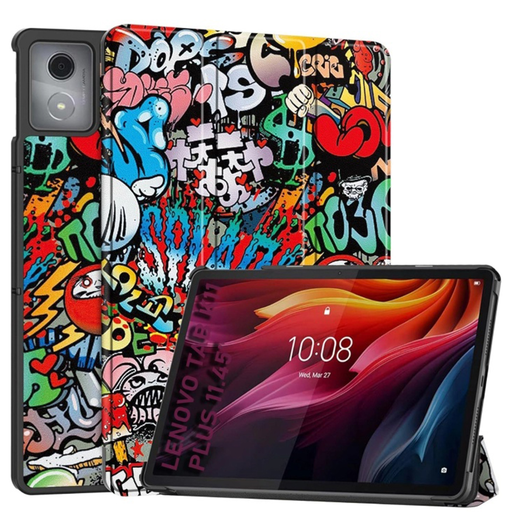 Techsuit - FoldPro - Lenovo Tab K11 Plus - Városi Hangulat tok Techsuit - FoldPro - Lenovo Tab K11 Plus - Városi Hangulat tok