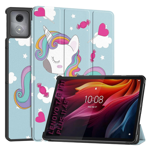 Techsuit - FoldPro - Lenovo Tab K11 Plus - Egyszarvú tok Techsuit - FoldPro - Lenovo Tab K11 Plus - Egyszarvú tok