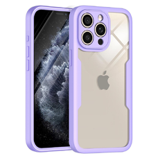  Techsuit - ColorVerse 360 sorozat + képernyővédő - iPhone 11 Pro Max - Lila tok