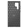  Techsuit - Karbon Szilikon - Samsung Galaxy S23 Ultra - Fekete tok - 2. kép