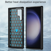  Techsuit - Karbon Szilikon - Samsung Galaxy S23 Ultra - Fekete tok - 4. kép