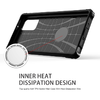  Techsuit - Hibrid páncél - Samsung Galaxy S23 Ultra - Fekete tok - 1. kép