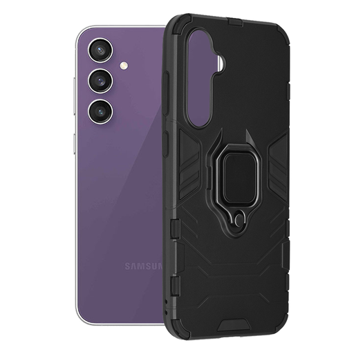 Techsuit - Szilikon Pajzs - Samsung Galaxy S23 FE - Fekete tok Techsuit - Szilikon Pajzs - Samsung Galaxy S23 FE - Fekete tok