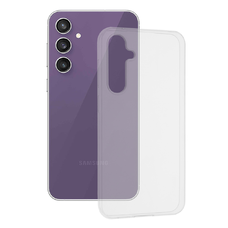  Techsuit - Átlátszó Szilikon - Samsung Galaxy S23 FE - Átlátszó tok