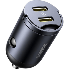 Baseus Tiny Star Mini Autós Töltő 2C 30W Kozmikus Fekete