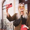 iPhone 12/ 12 Pro Forcell Soft szilikon tok piros - 2. kép