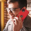 iPhone 12/ 12 Pro Forcell Soft szilikon tok piros - 3. kép