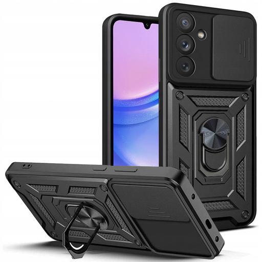 Techsuit - CamShield sorozat - Samsung Galaxy A15 4G / A15 5G - Fekete tok Techsuit - CamShield sorozat - Samsung Galaxy A15 4G / A15 5G - Fekete tok